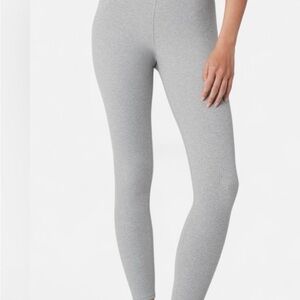 ALO Yoga Gray Ribbed Leggings